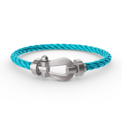 [Resenly Jewelry]FORCE LARGE HORSESHOE NO DIAMOND BRACELET SILVER