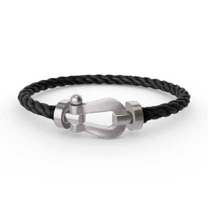 [Resenly Jewelry]FORCE LARGE HORSESHOE NO DIAMOND BRACELET SILVER