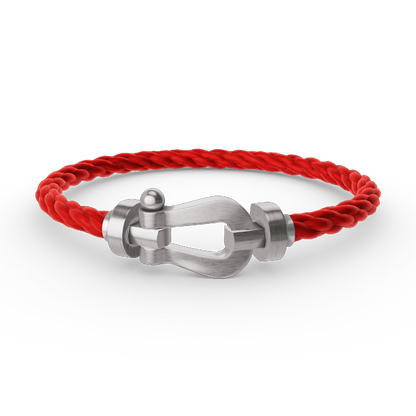 [Resenly Jewelry]FORCE LARGE HORSESHOE NO DIAMOND BRACELET SILVER