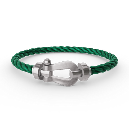 [Resenly Jewelry]FORCE LARGE HORSESHOE NO DIAMOND BRACELET SILVER