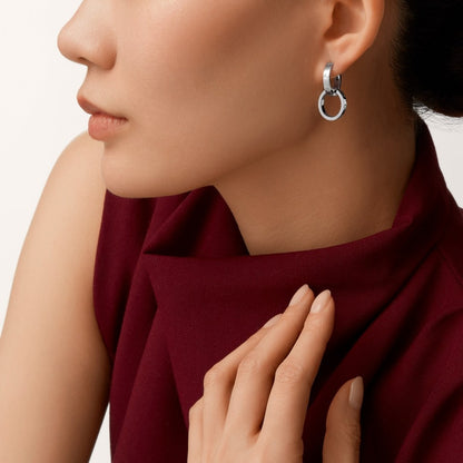 [Resenly Jewelry]LOVE 3.3MM DANGLE EARRINGS